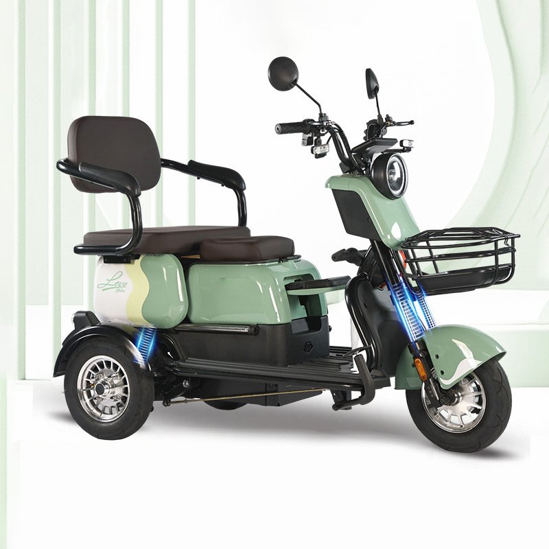 🎁Last day for clearance sale✨Three-wheeled two-seater electric scooter (13)