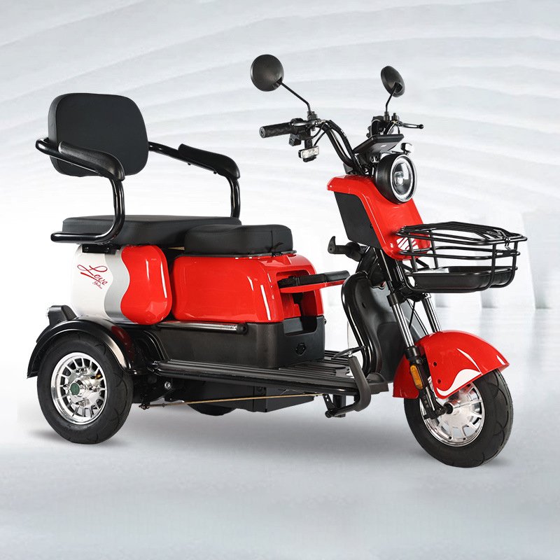 🎁Last day for clearance sale✨Three-wheeled two-seater electric scooter (15)